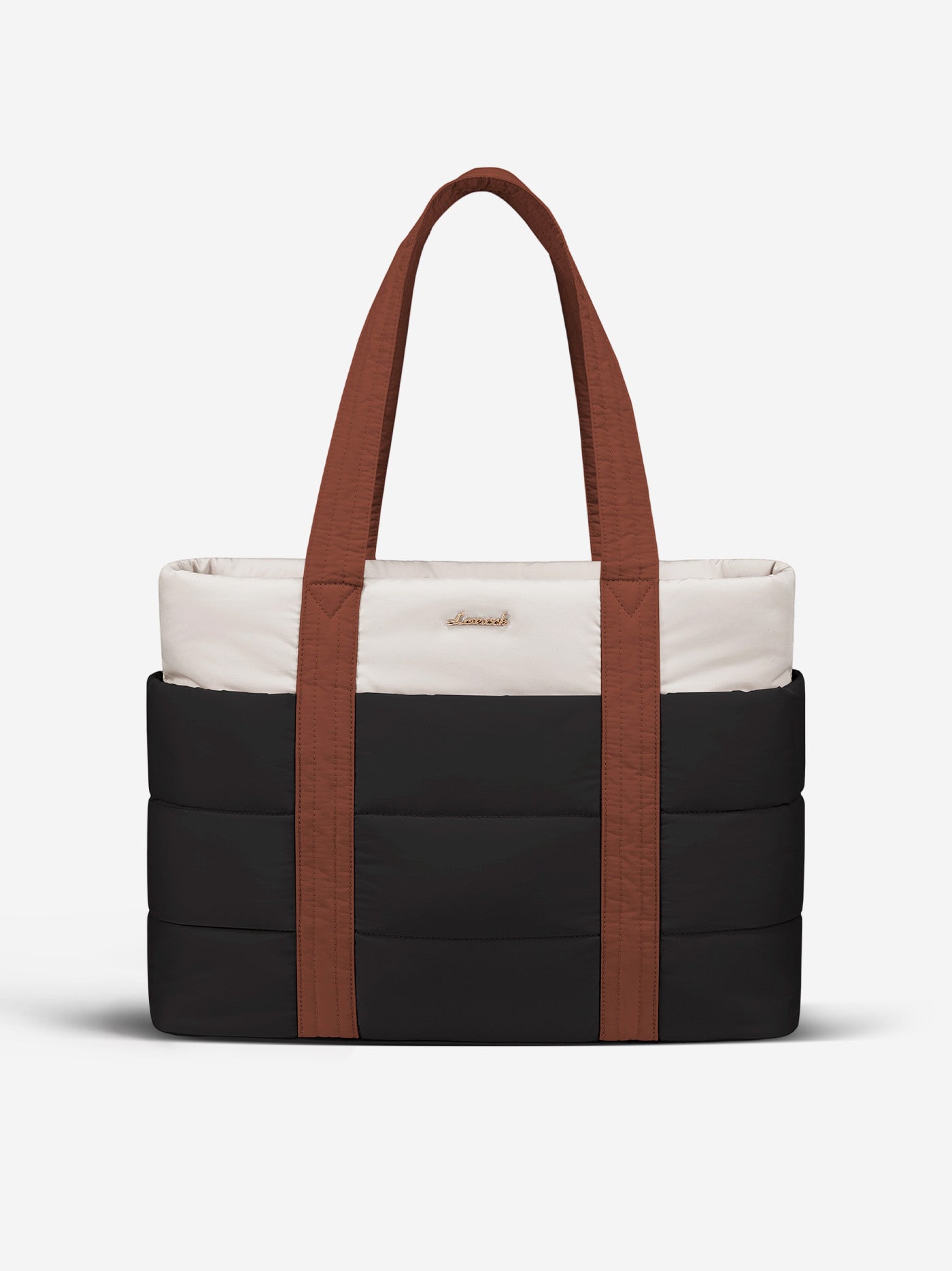 LOVEVOOK Large Puffer Work Tote Bag, 15.6" 17" 4146