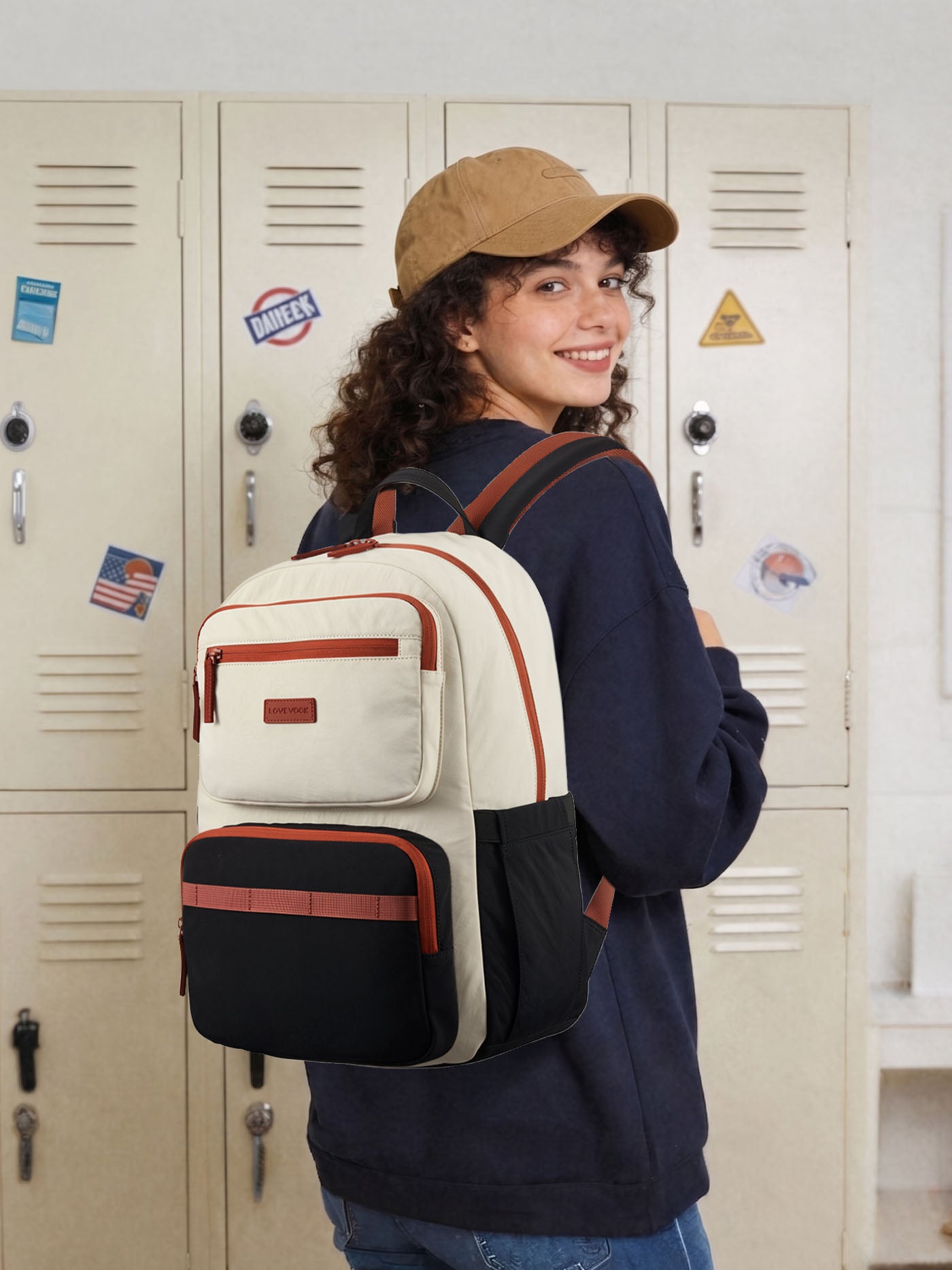 LOVEVOOK School Backpack 15.6" 17.3" 5516
