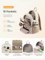 LOVEVOOK School Backpack 15.6" 17.3"，5575 5575