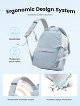 LOVEVOOK School Backpack 15.6" 17.3"，5457 5457