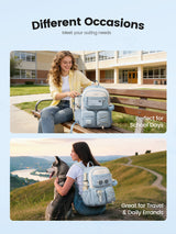 LOVEVOOK School Backpack 15.6" 17.3"，5457 5457