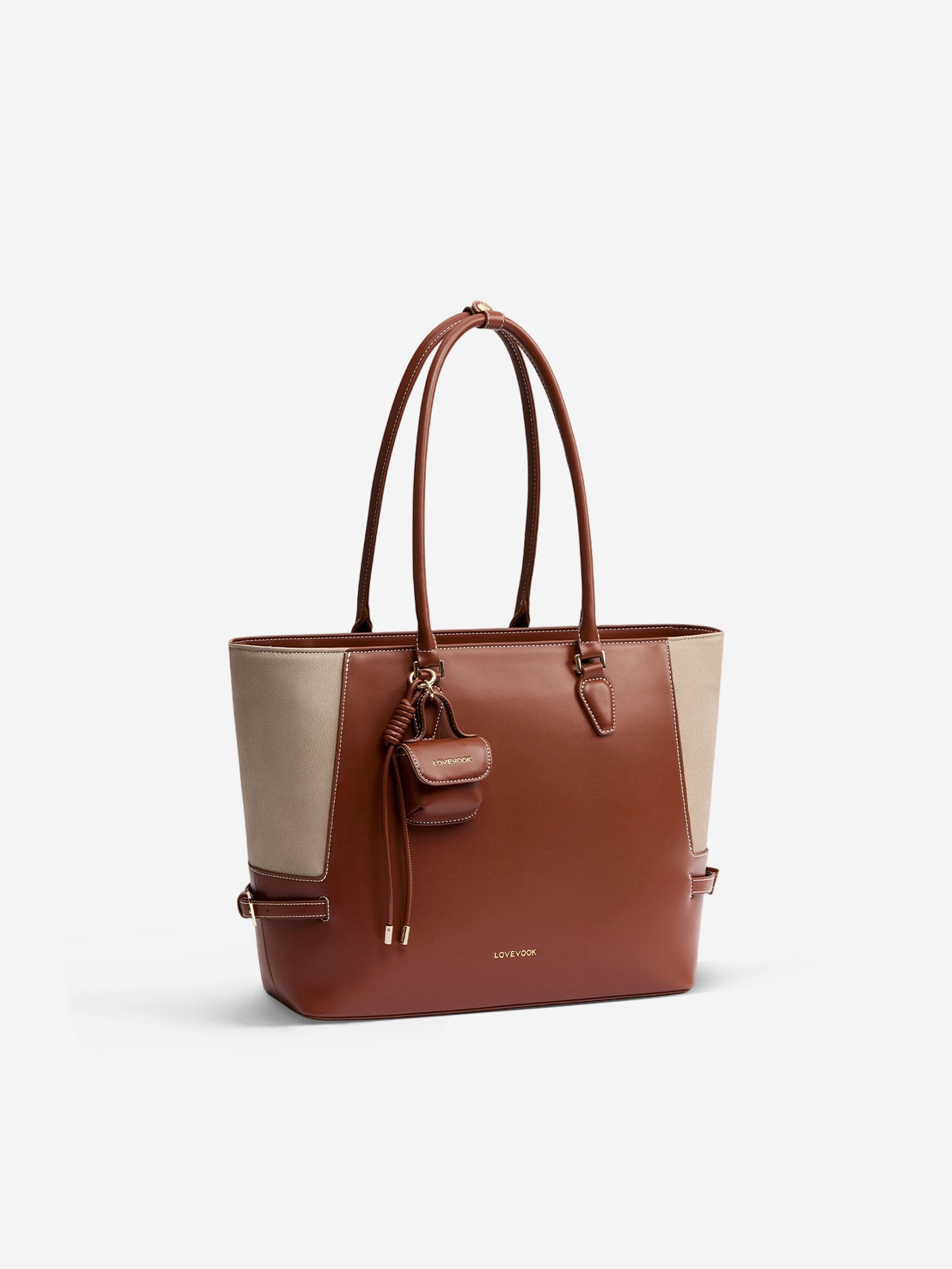 The Anchor Collection Tote Bag, C0003, Cognac