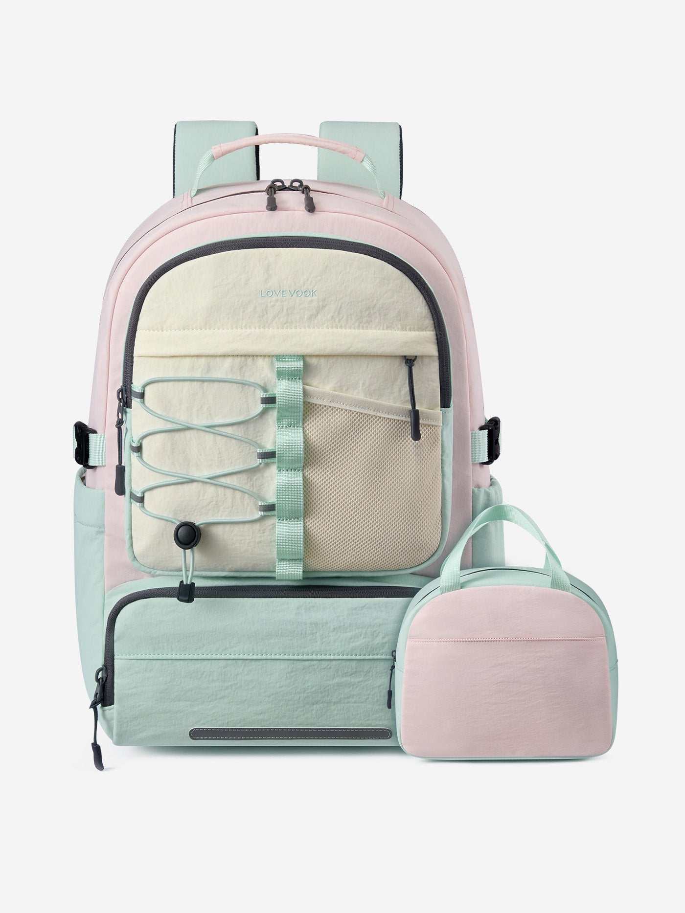 LOVEVOOK School Backpack with Lunch Bag 5562