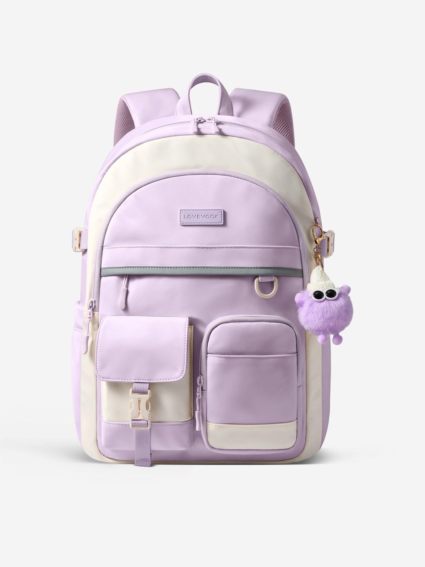 LOVEVOOK Cute School Backpack with Lunch Bag 5568