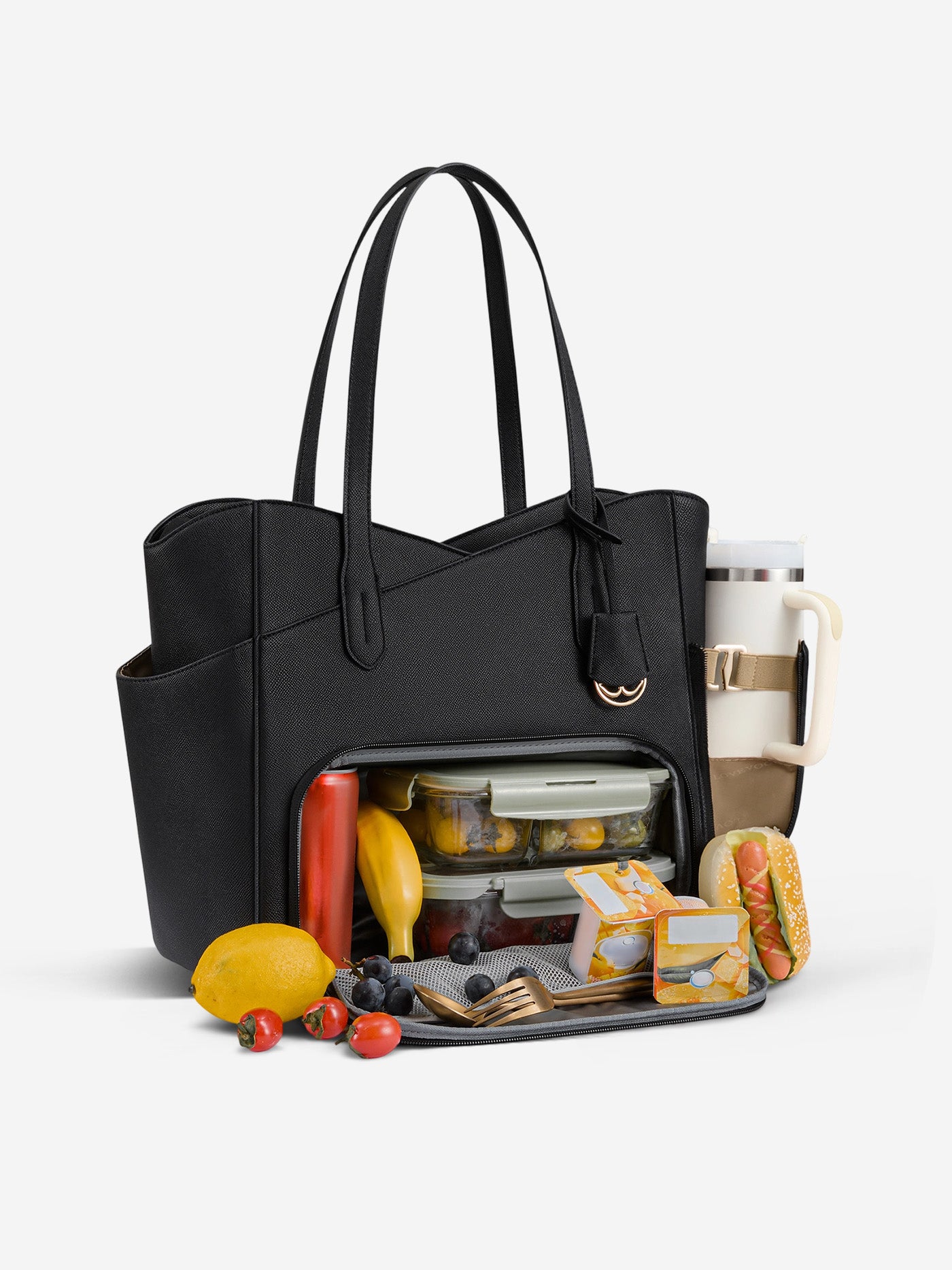 LOVEVOOK Lunch Tote Bag with Lunch Compartment 15.6" 17.3" 5629