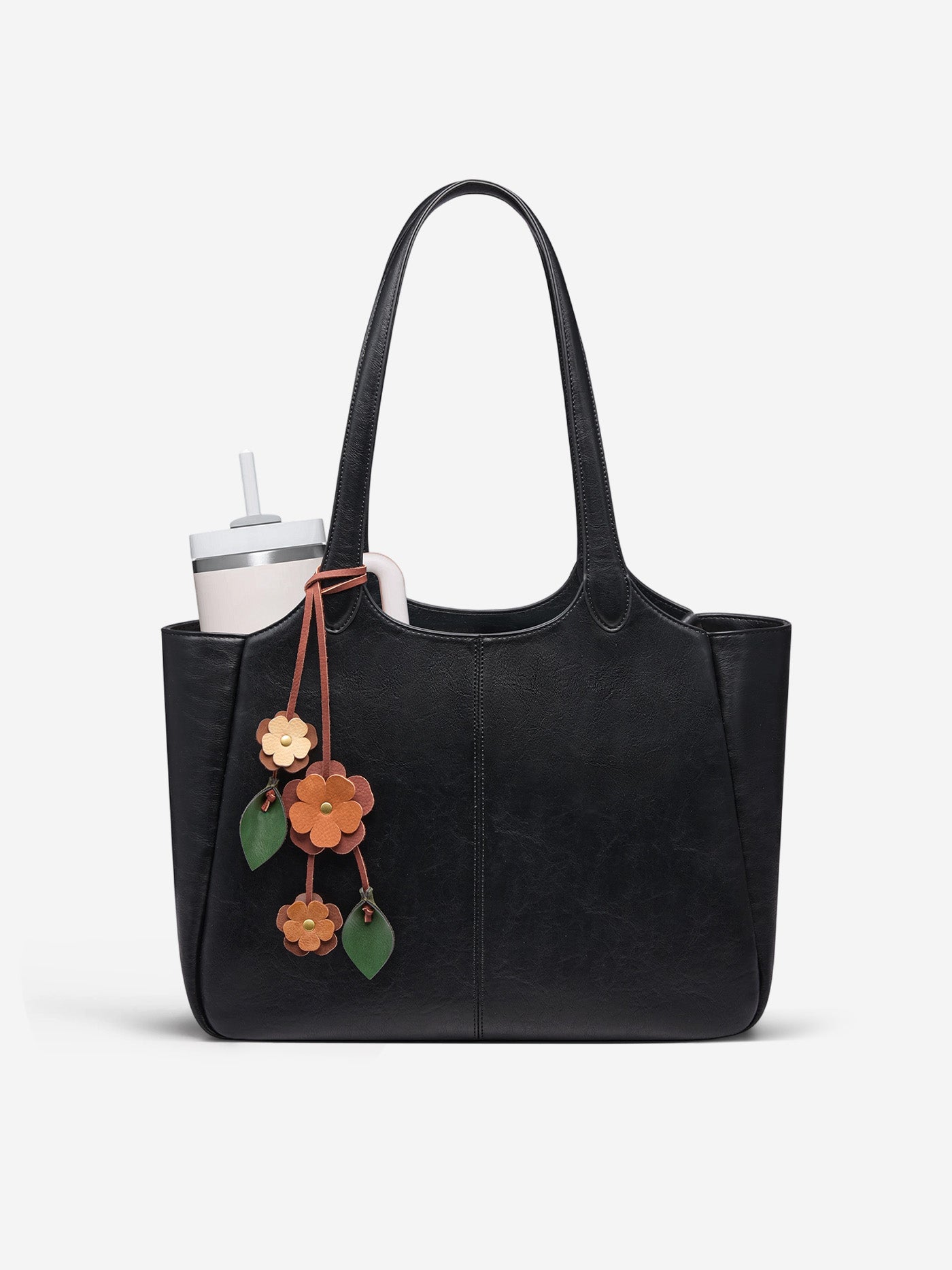Vegan Leather Tote Bag 22L/25L