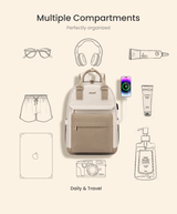 LOVEVOOK Molerolly Ⅰ Laptop Backpack, 15.6" 17.3" 1958