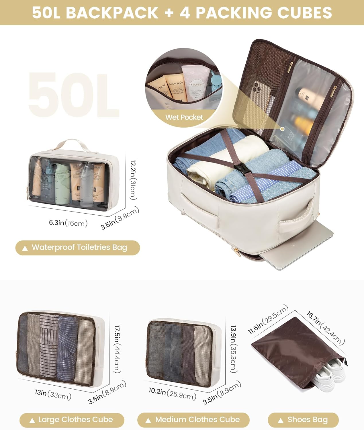 LOVEVOOK Premium Travel Backpack(ADT STYLE) 301002