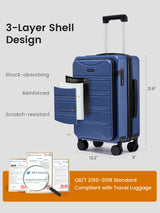 Carry On Luggage 20" (ONLY US )