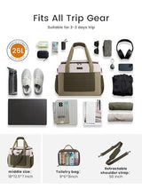 LOVEVOOK Carry on Duffle Bag 26L/36L 5171