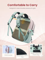 LOVEVOOK School Backpack with Lunch Bag 5562