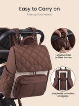 LOVEVOOK Diaper Bag Backpack 15.6" 17.2" 5526