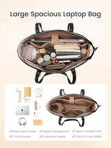LOVEVOOK Laptop Tote Bag  15.6" 17.3" 5252