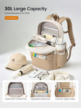 LOVEVOOK School Backpack 15.6" 17.3" 5641