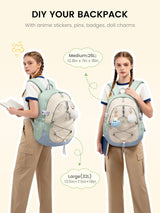 LOVEVOOK Cute School Backpack for girls,  15.6" 17.3" 5666